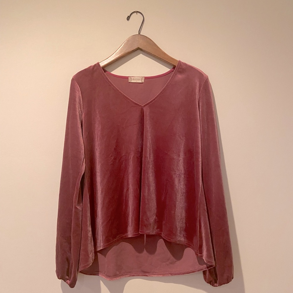 Altard state velvet shirt